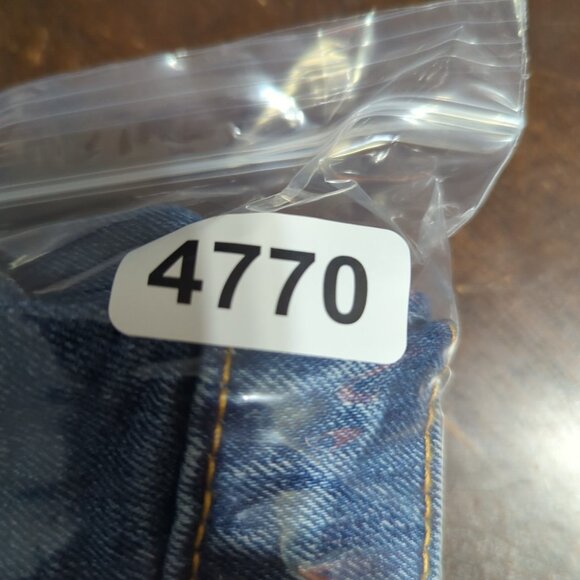 Levi's Jeans Men's 38x34 Blue 505 Regular Fit Straight Leg Denim - Picture 11 of 11